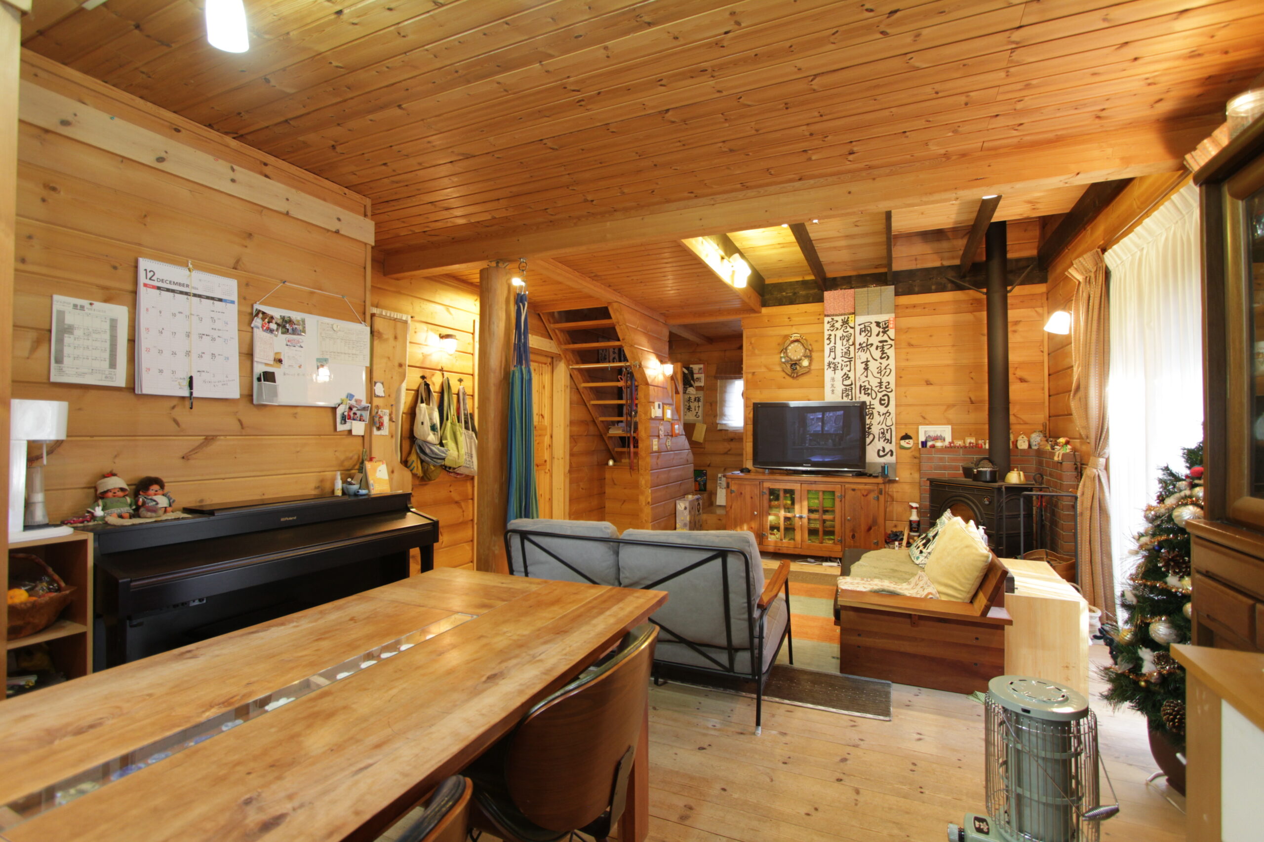 南ヶ丘 ログ厚135mmのログハウス　130坪