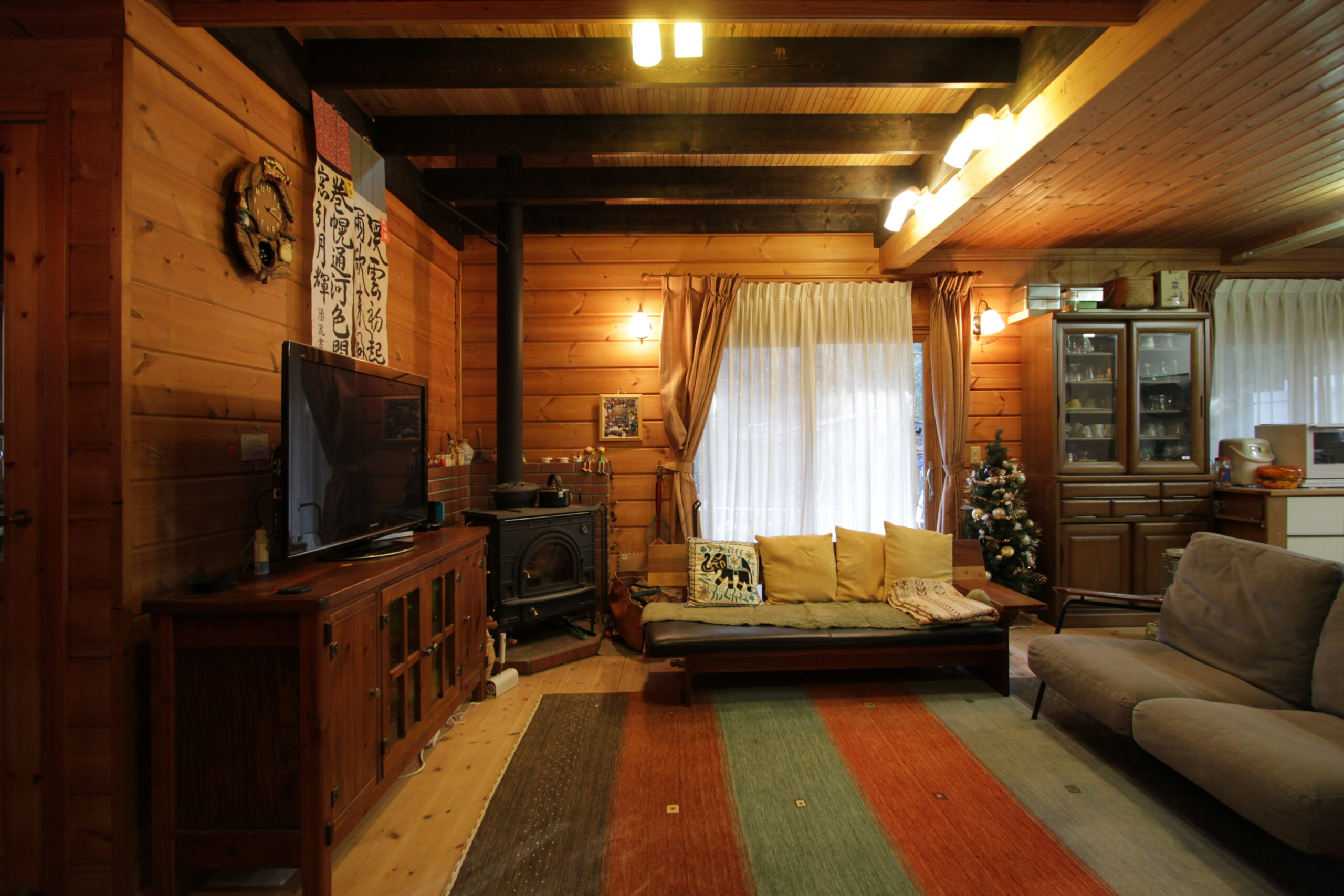 南ヶ丘 ログ厚135mmのログハウス　130坪