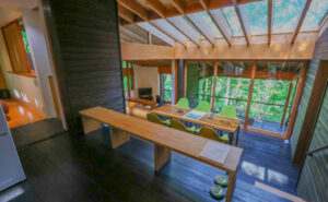 スキップフロアの家