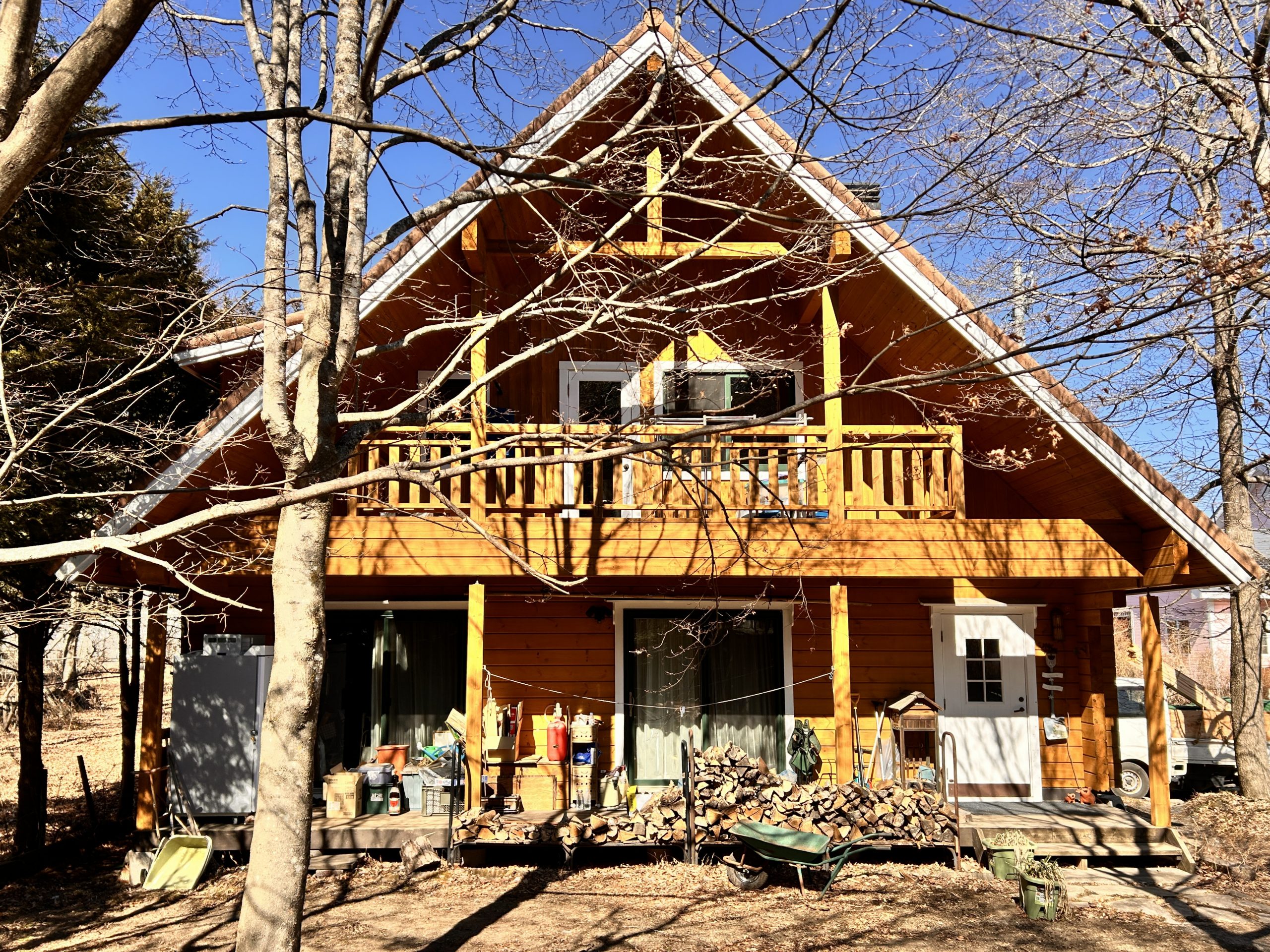 南ヶ丘 ログ厚135mmのログハウス　130坪