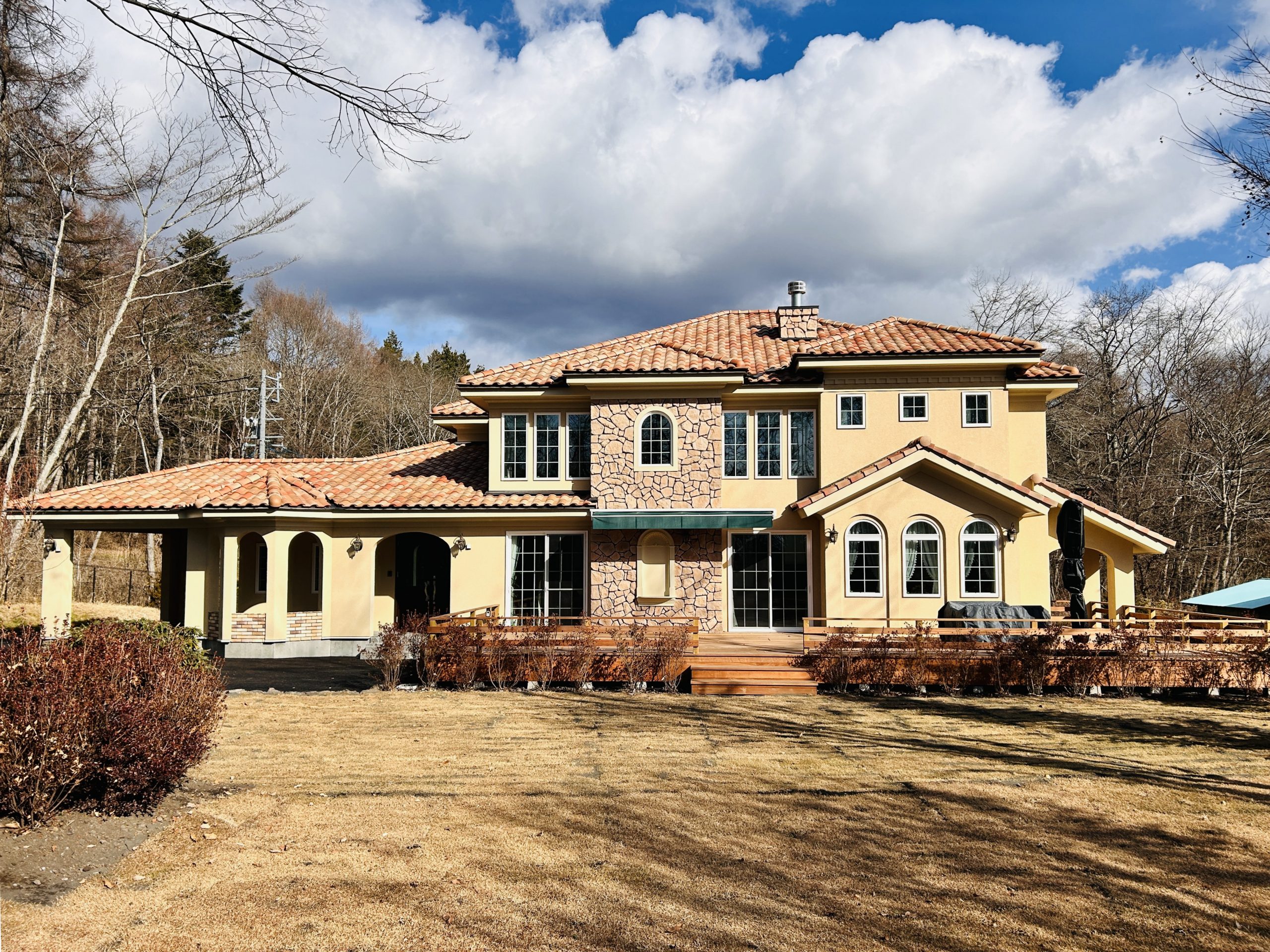 【商談中】中軽井沢 アメリカンハウス　600坪