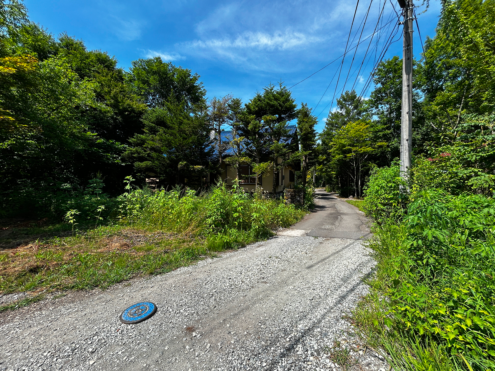 中軽井沢 湯川ふるさと公園近隣 109坪