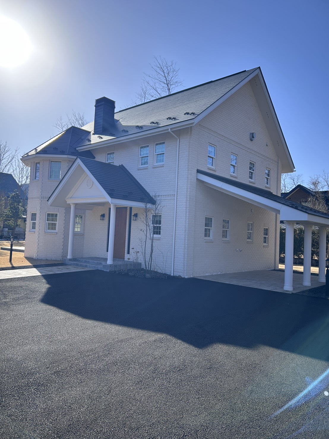 白レンガの戸建て　346坪