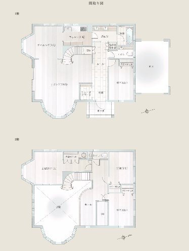 白レンガの戸建て　346坪