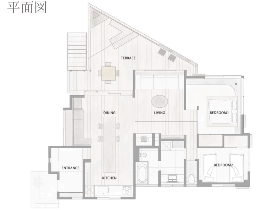 千ヶ滝東区　リノベーション戸建