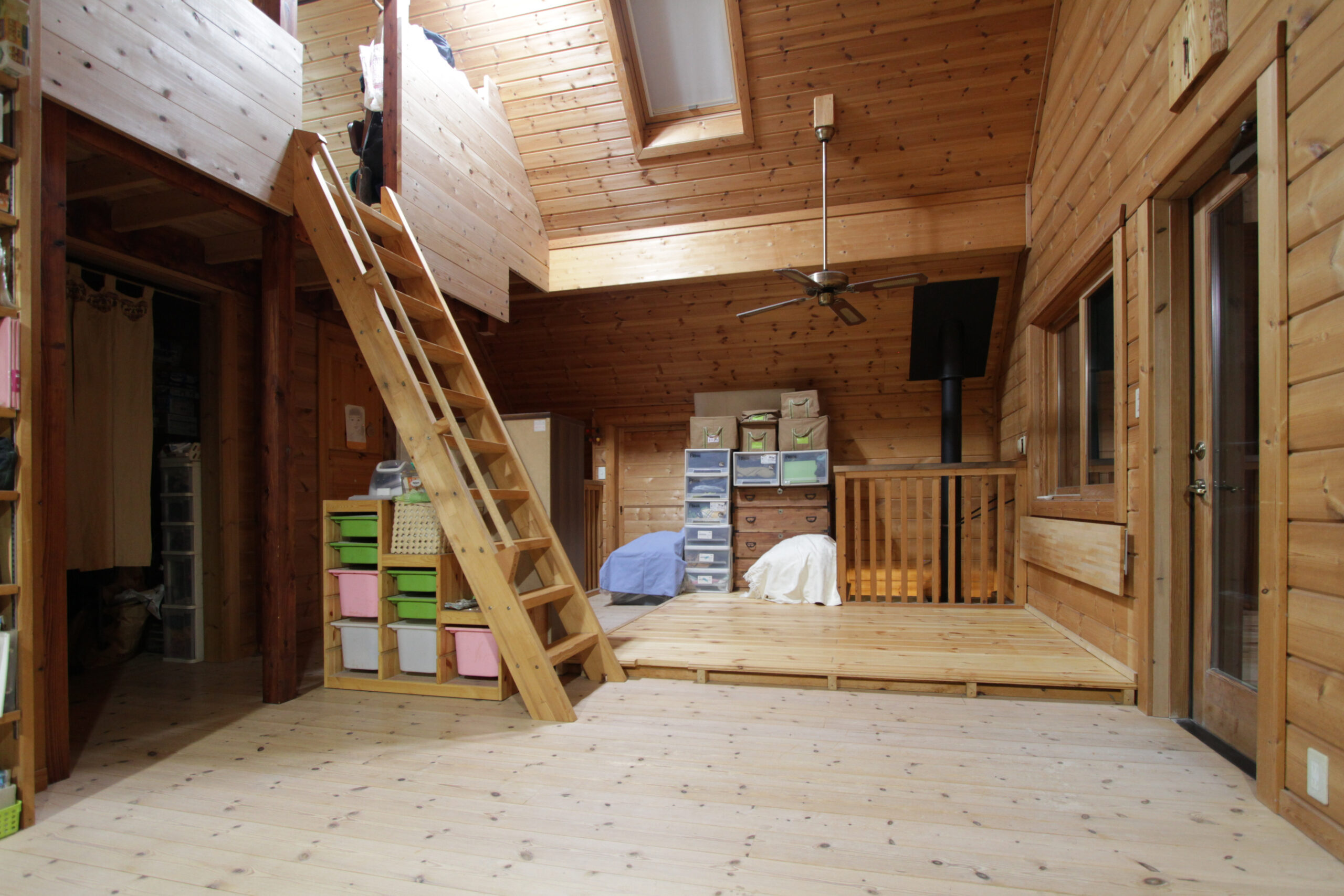 南ヶ丘 ログ厚135mmのログハウス　130坪