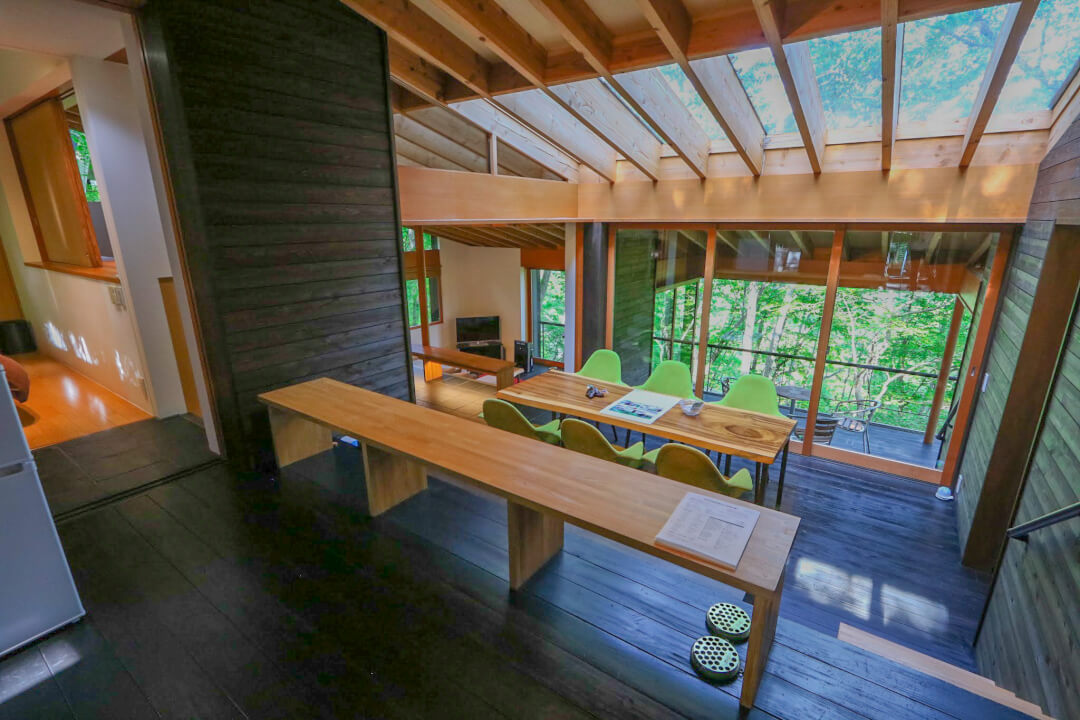 スキップフロアの家