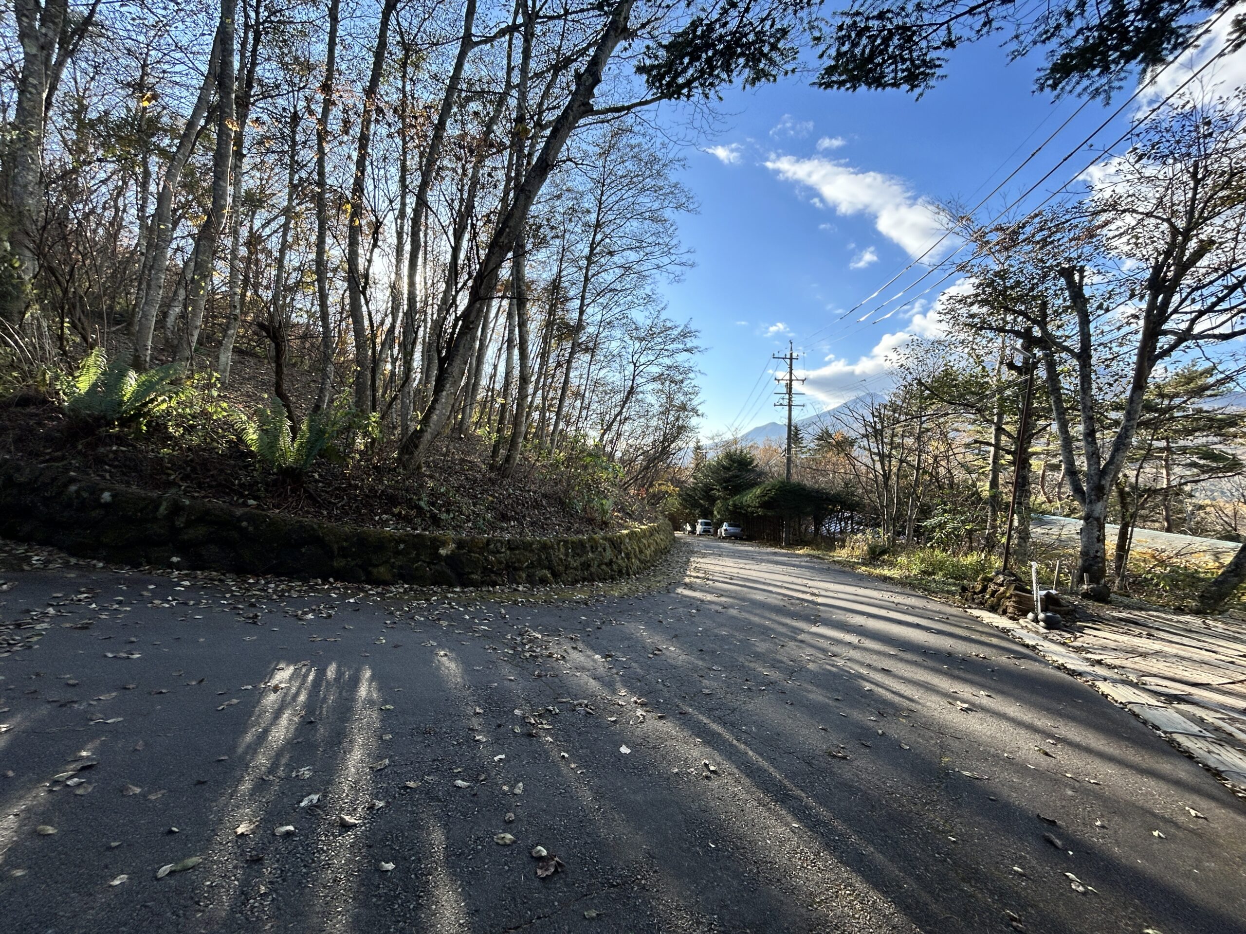 中軽井沢　浅間を望む208坪の土地
