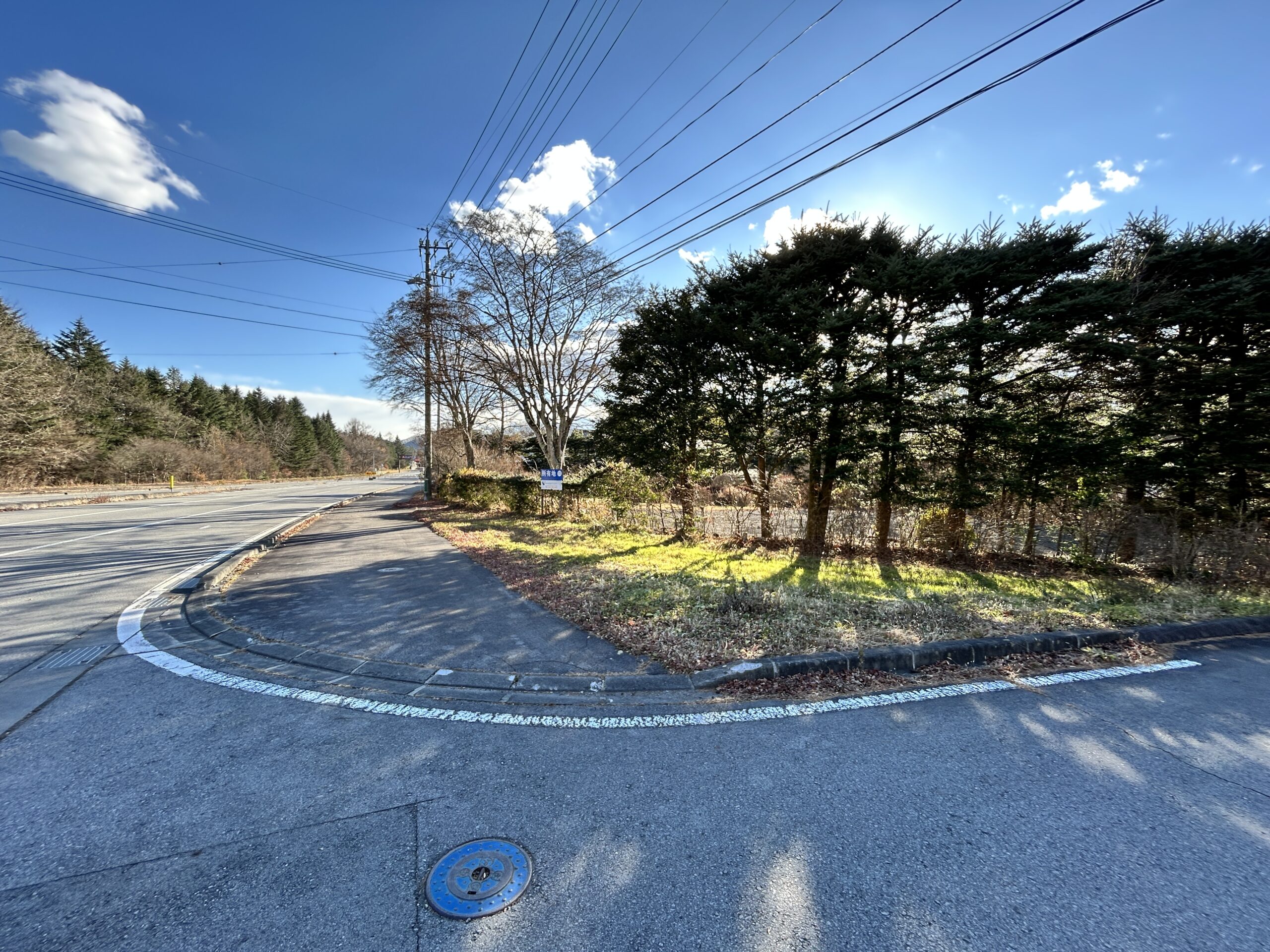 【商談中】プリンス通り沿い　401坪の北東角地