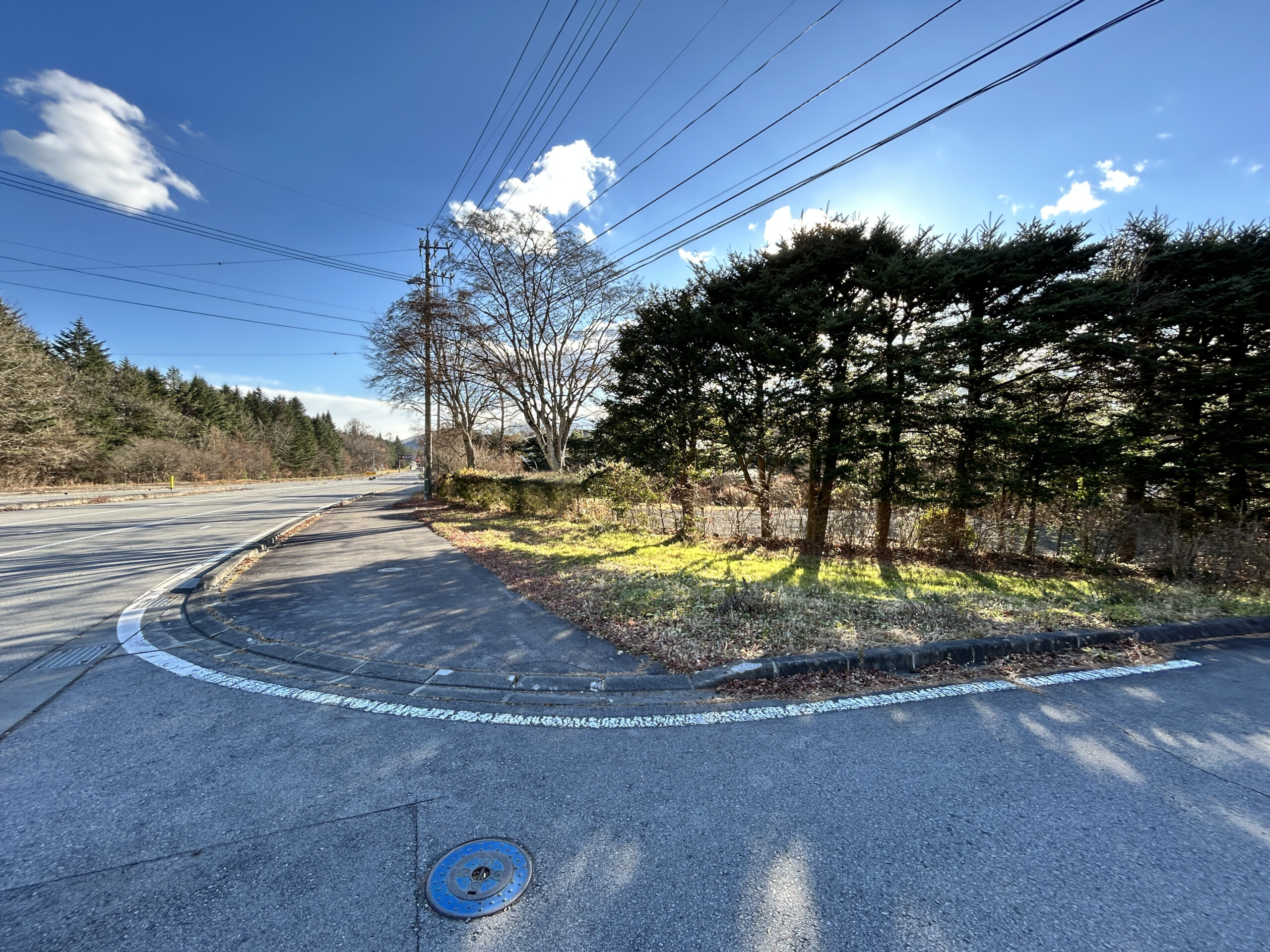 【商談中】プリンス通り沿い　401坪の北東角地