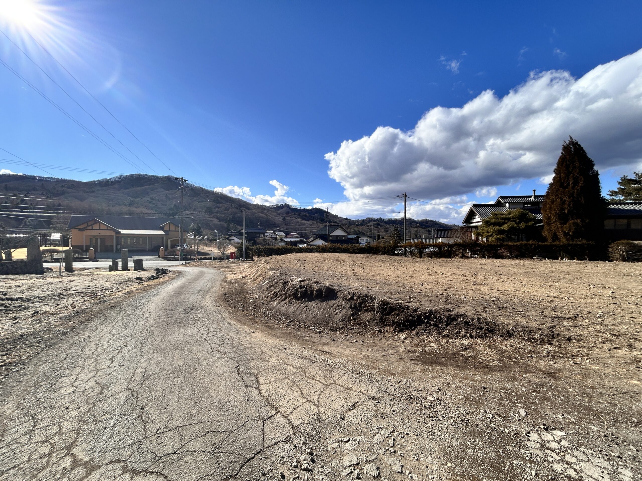 発地　412坪の事業用土地