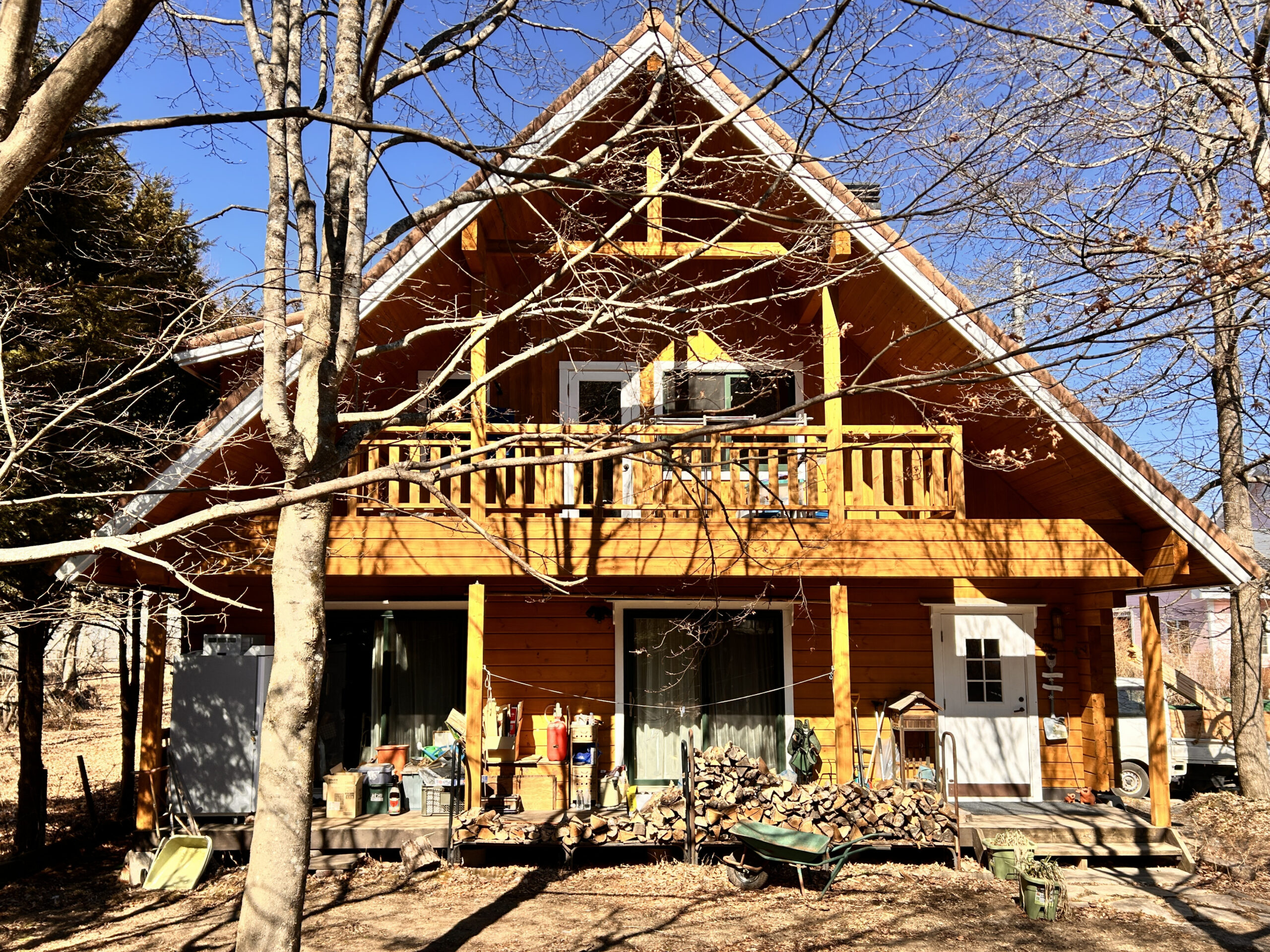 南ヶ丘 ログ厚135mmのログハウス　130坪