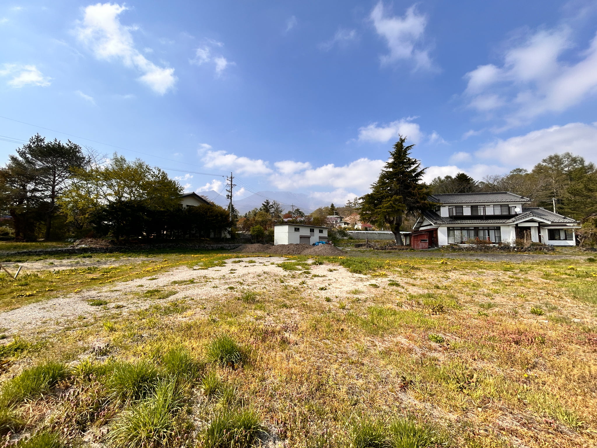 追分三ツ石 サンライン沿い　504坪の土地