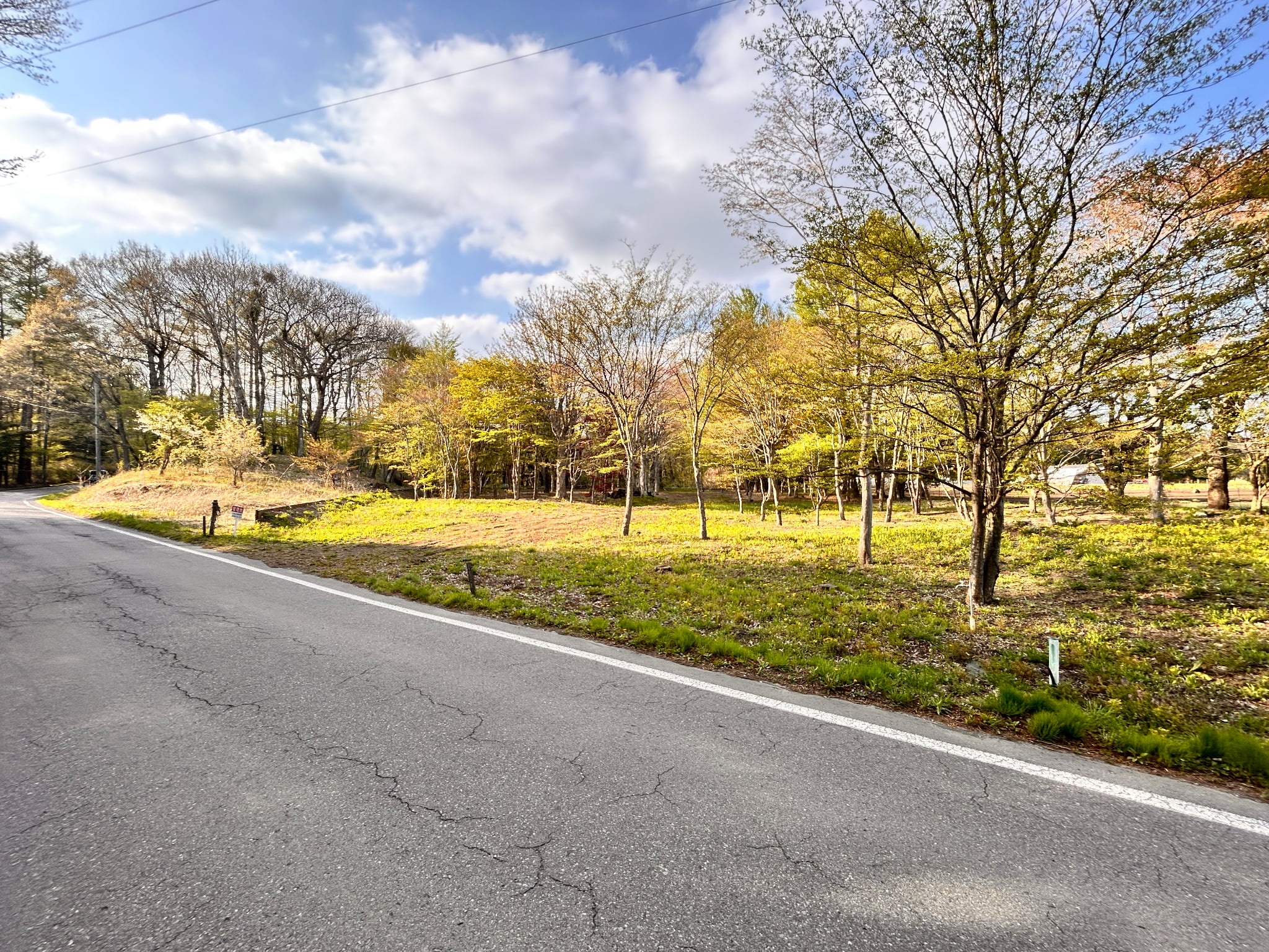 中軽井沢カントリークラブ至近　585坪の土地