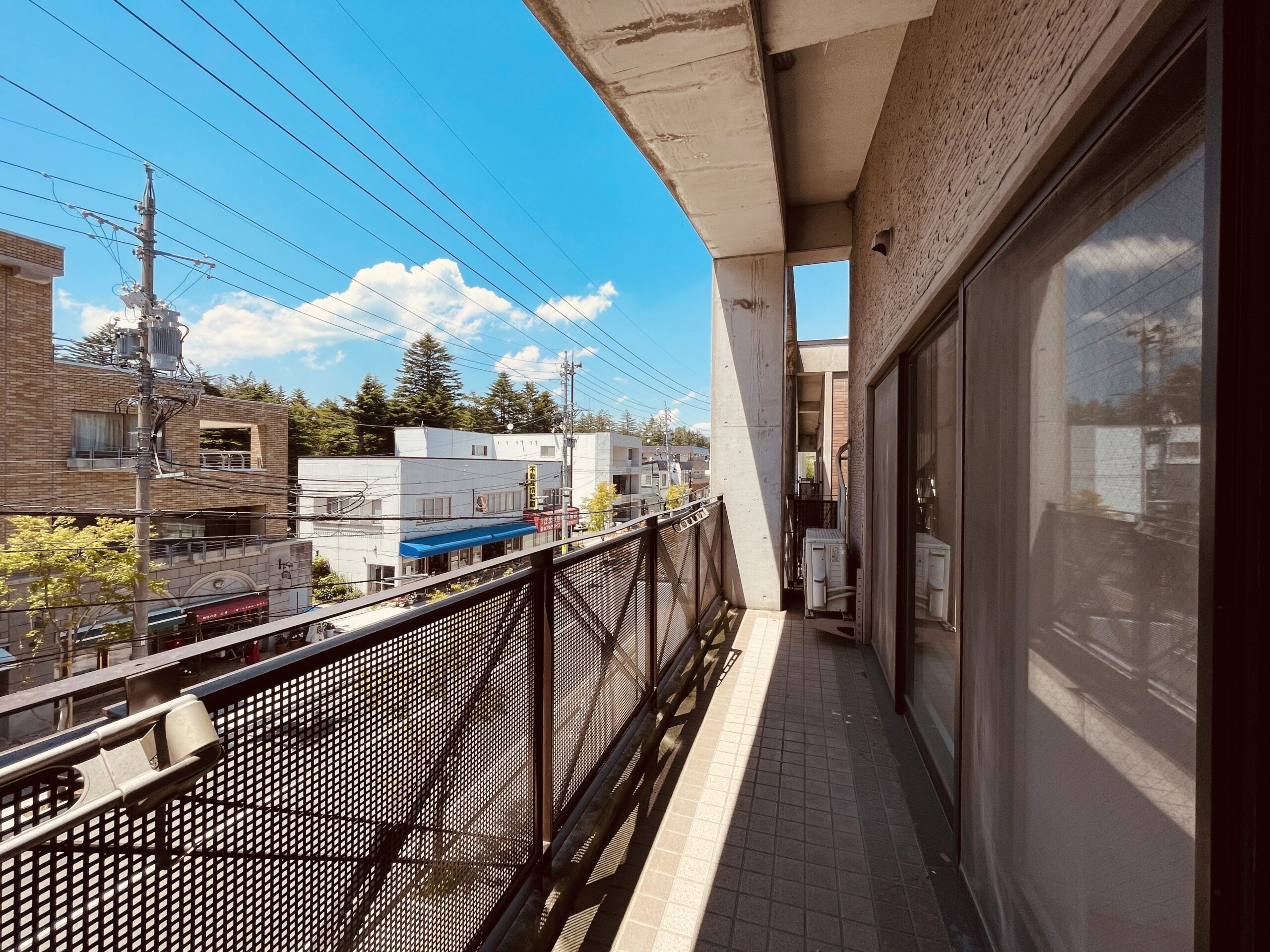 軽井沢本通り沿い　22坪のマンション